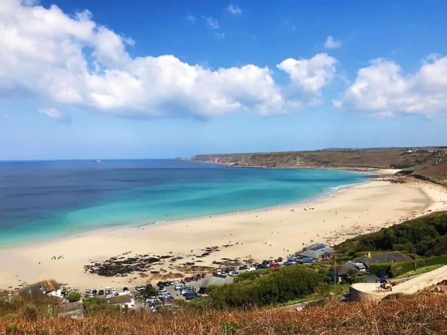 Chy Lowen, Great Valley Views From Balcony Hayle Exterior foto