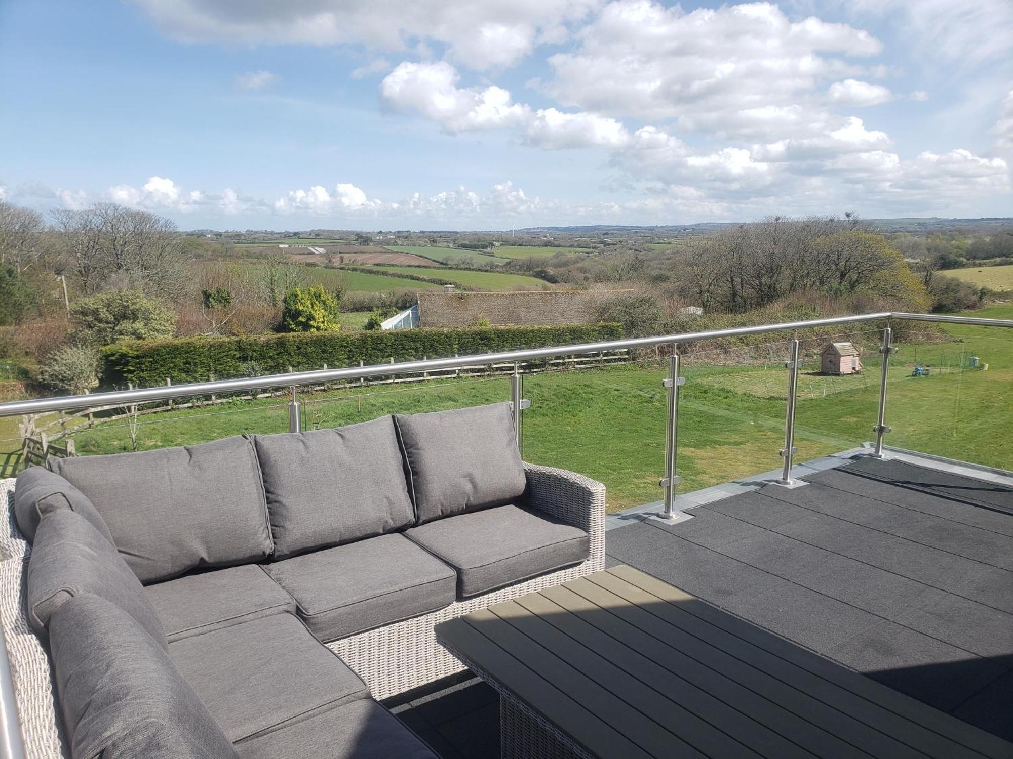 Chy Lowen, Great Valley Views From Balcony Hayle Exterior foto